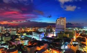 lee garden plaza hotel hatyai night view
