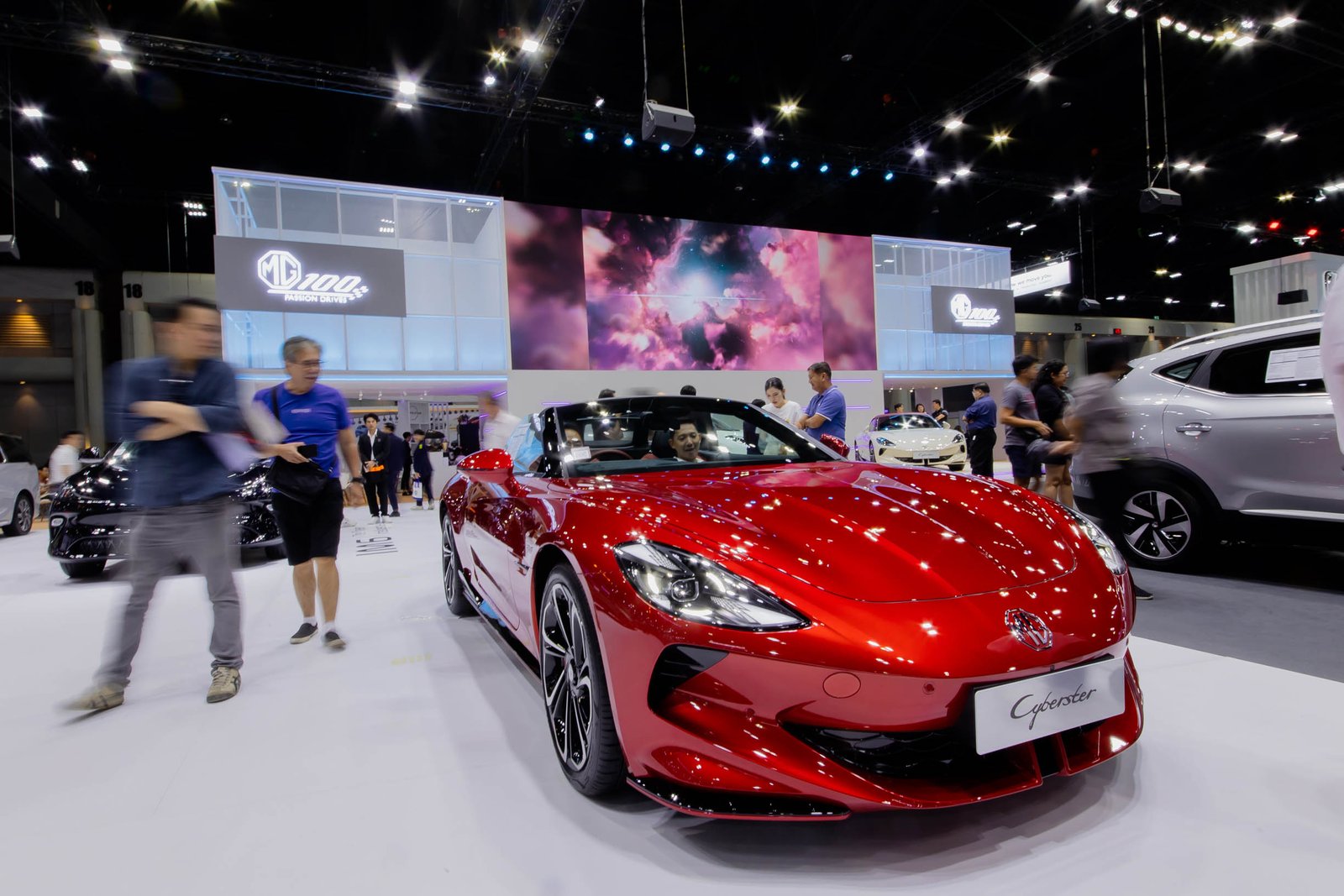 MG cars at Motor EXPO 2025