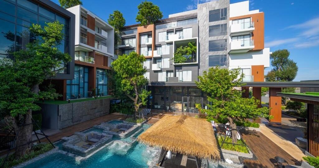 Richmann Resort Hotel Hatyai areal view of hotel