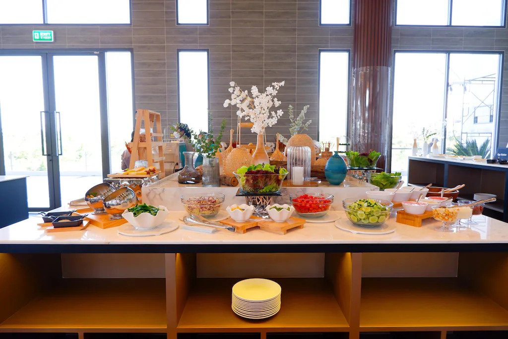 Laguna Grand Hotel buffet spread